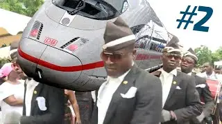 BEST COFFIN DANCE COMPILATION TRAIN CRASH #2