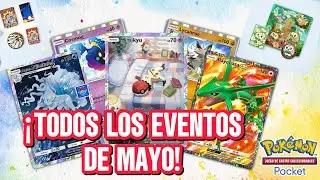 &iexcl;NO TE PIERDAS ESTOS EVENTOS! &iexcl;TODOS LOS PR&Oacute;XIMOS EVENTOS DE MAYO! - Pok&eacute;mon TCG Pocket