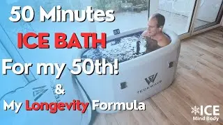 My 50 Minutes Ice Bath Challenge & My Anti-Aging Formula (Diet, Supplements, Cold exposure...)