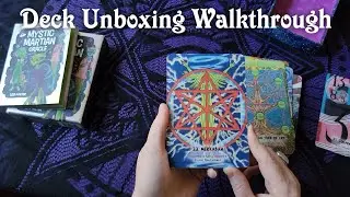 Mystic Martian Oracle Deck Unboxing Walkthrough 👽🛸