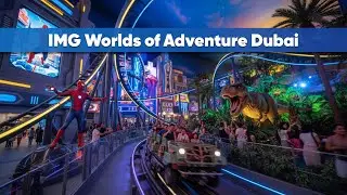 IMG Worlds of Adventure Dubai | Thrilling Indoor Theme Park Experience with Travel Saga Tourism