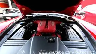 Ferrari 599 GTO revving Hard