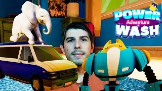 СЛОН, ФУРГОН, СКЕЙТ И РОБОТ ► POWER WASH ADVENTURE #6