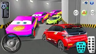 New Golf R car Stuck in Parking Garage - 3D Driving Class - 3D Driving Class Game - Car Game