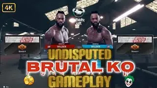 Undisputed (ESBC) Wilder KO Gameplay! Beta - (Esports Boxing Club) #becomeundisputed