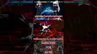 TOBIRAMA JUS V5 VS GOJO WAIFU #dragonballsuper #naruto #dragonballzmugenapkforandroid