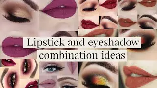 eyeshadow and lipstick combination||eyeshadow and lipstick matching||makeup idea||Best nude lipstick
