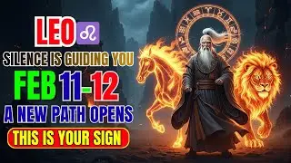 Leo ♌ &mdash; February 11&ndash;12: Silence Opens a New Path 🌟🕊️