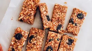 Cherry Almond Granola Bars | Minimalist Baker Recipes