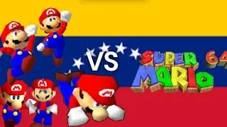[First World Record] Super Mario 64 Co-op DX - 70 Star (10p) - 15:48.866 Speedrun