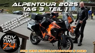 DIE DOLOMITEN - KURVENPARADIES FÜR MOTORRADFAHRER | STAULANZA, GIAU UND FALZAREGO |KTM 1290 SAS 2023