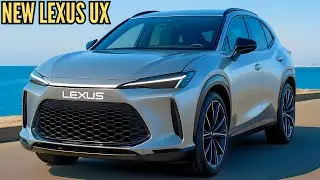 Первый взгляд на Lexus UX 2026 года &mdash; полный редизайн и неожиданные новые функции...