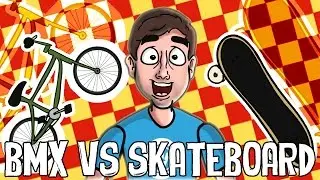 SKATEBOARDING vs. BMX | Bad British Commentary