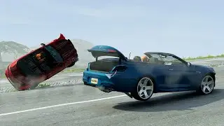Double Trouble The Crash Hard Road Showdown in BeamNG Drive