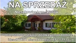 NIEZWYKŁA nieruchomość na sprzedaż ... Nieszkowice/ gm. Wołów