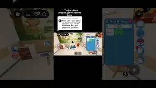 Treating a pregnant patient Maple Hospital Roblox #maplehospital #roblox #gaming 