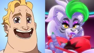Mr Incredible becoming Canny ( Roxanne Wolf FULL ) | Five Nights at Freddy's Animation