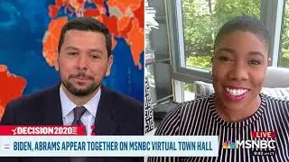 MSNBC Host Puzzled By MSNBC Hosted Town Hall With Biden and Stacey Abrams: &ldquo;What Exactly Was That&rdquo;