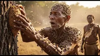CAVE MEN VS KILLER BEES: A SAVAGE HONEY HUNT GONE WRONG