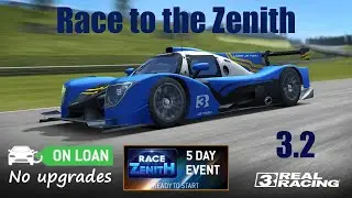 Real Racing 3 &middot; Race to the Zenith &middot; Stage 3.2 &middot; Cup &middot; N&uuml;rburgring &middot; GP &middot; Ligier JS P320