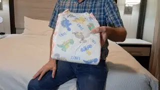 Обзор подгузников для взрослых Rearz MEGA Dinosaur и история о моем недержании мочи и борьбе с пр...