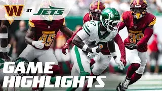 New York Jets Highlights vs. Washington Commanders | 2024 Preseason Week 1