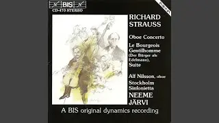 Der B&uuml;rger als Edelmann Suite, Op. 60, TrV 228c: X. Tanz des Kuchenjungen