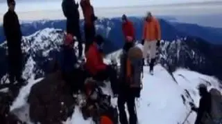 Wintertime Mount Angeles Summit Trip