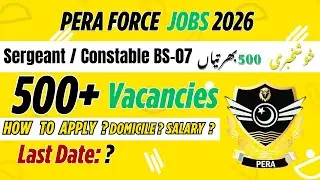 PERA Jobs 2026 | Punjab Enforcement & Regulatory Authority Jobs | Apply & Test Prep