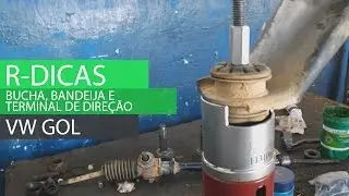Troca da Bucha, Pivô da Bandeja Dianteira e Terminal de Direção  do Gol Quadrado.