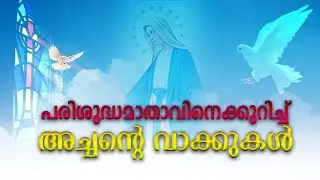 Rev Fr K P Vincent/ A talk on Blessed Mother.