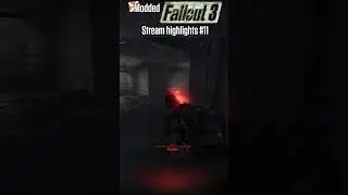 Where did he come from??? #fallout3 #fallout #livestream #random #moddedFallout