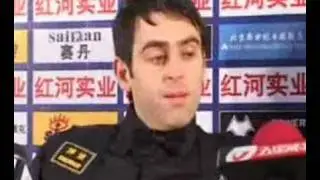 Ronnie o' Sullivan China Interview (un-cut)