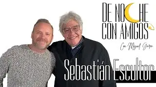 De noche con amigos con Sebastián Escultor del famoso Caballito de Reforma #cdmx