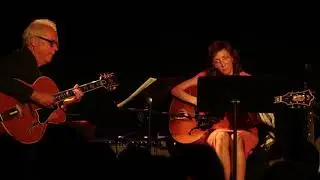 Bill Frisell  and Mary Halvorson  at (le) poisson rouge, NYC, 9.17.2018 - 1