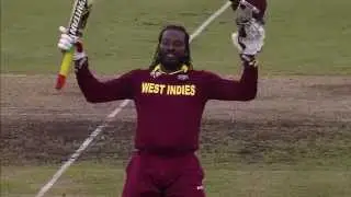 WI vs ZIM: Gayle storm hits Zimbabwe. Watch ICC World Cup videos on starsports.com