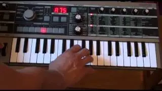 Microkorg demo - Sound Effects and Hits