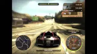 NFS Most Wanted 2005 Police Chase Compilation 2