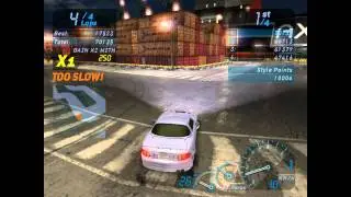 NFSU - gameplay - part 17 - RACE 13 - hard difficulty