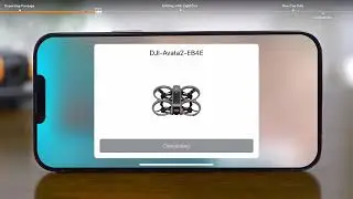 DJI Avata 2 QuickTransfer Using DJI Fly App