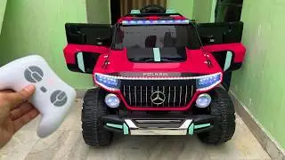 Ride on RC Mercedes Car Unboxing & Testing | Shamshad Maker🔥🔥