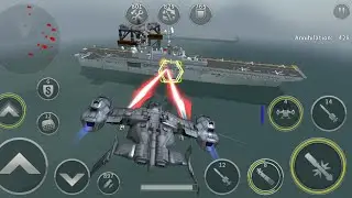 Gunship Battle: BEHEMOTH with Super Laser (3mission gameplay)..