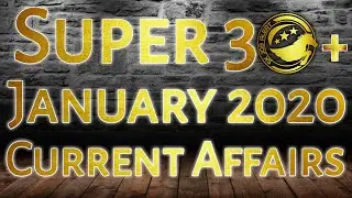 SUPER 30+ JANUARY CURRENT AFFAIRS,#januarycurrentgk  BY SKJOBALERT