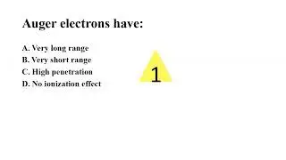 Basic Physics for Nuclear Medicine part 4