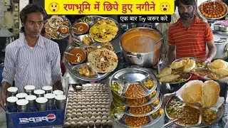 Dal Makhani Lachha Naan Thali, Express Bhature, Lassi, Gulab Jamun & More || Kurukshetra Street Food
