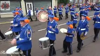 Whiterock Flute Band Carrick Pageant Parade Carrickfergus June 2019 Video by Relentless03