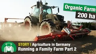 Farm Biolandhof Breitsameter Pt 2: Sowing (Fendt Vario and Fendt GT) | Egg Production | Organic Farm