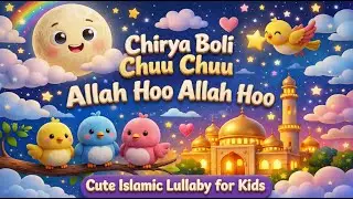Chirya Boli Chuu Chuu | Allah Hoo Allah Hoo | Cute Islamic Lullaby for Kids