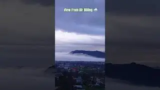 View From Bir Billing | Winters 🌨️🪂 #creator