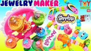 Lalaloopsy Jewelry Maker with Season 5 Shopkins Charms!